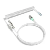 ATTACK SHARK C01ULTRA コイルケーブルで、デスクが一段洗練される｜航空コネクタ×RGBという選択