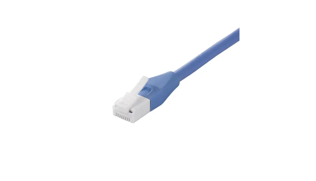 バッファロー BUFFALO ツメの折れないLANケーブル モデム用 カテゴリ6a ストレート ノーマルタイプ ブルー BSLS6ANU20BL