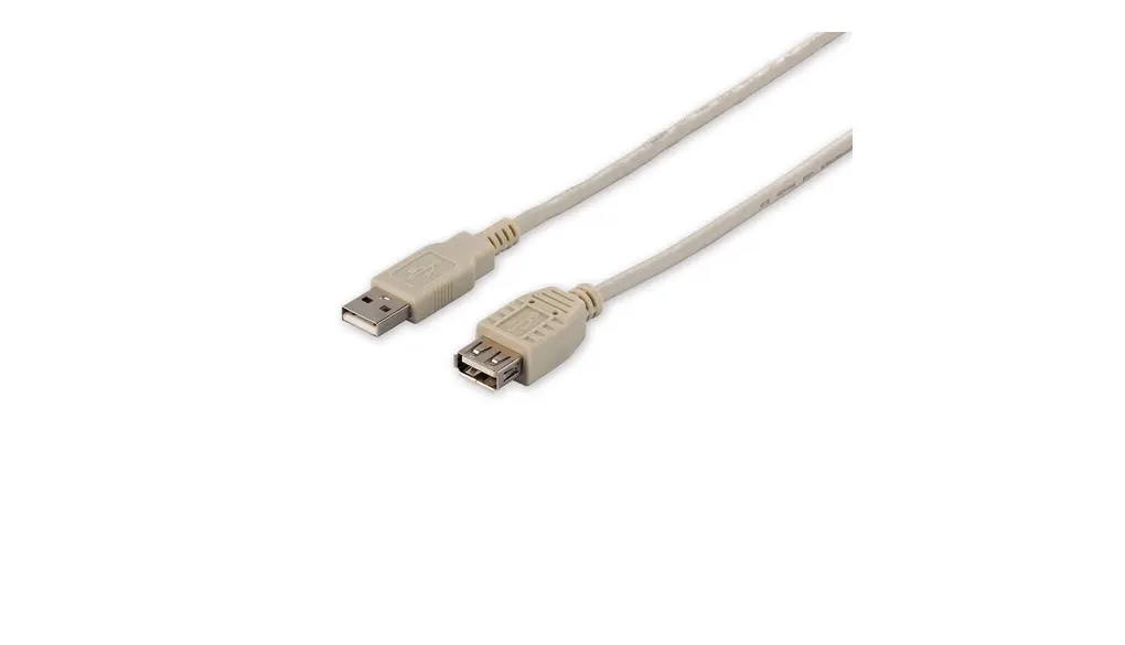 バッファロー BUFFALO USB2.0延長ケーブル (A to A) アイボリー 1.5m BSUAA215IV