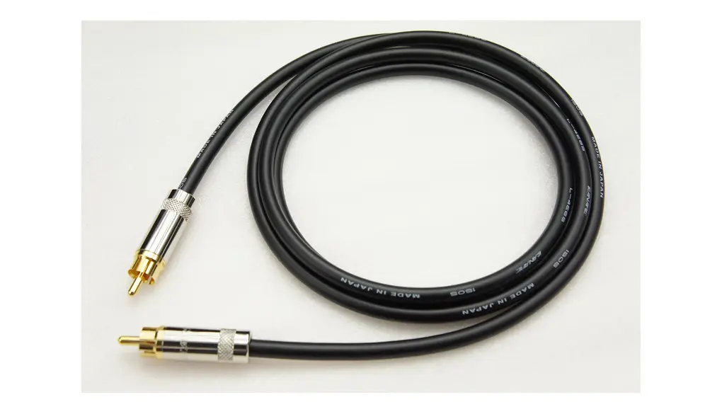 CANARE L-4E6S RCAケーブル (5m)