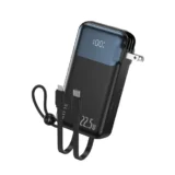 もう充電で迷わない。Cheergo モバイルバッテリー10000mAh コンセント一体型｜全部入りが心を軽くする