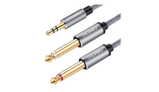 【配線で音にガッカリしない】CHLIANKJ 3.5mm to 6.35mm×2 変換オーディオケーブル｜静かに効く、縁の下の名脇役