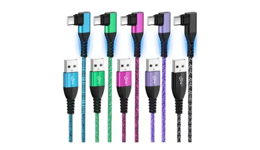 L字でここまで変わるとは｜ChrisPow USB Type C ケーブル 1.83m 5本セットが家充電を快適にする話