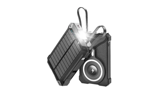 【MagSafe×ソーラーという余裕】CHUDA ソーラーモバイルバッテリー 15000mAh｜普段も非常時も、これ一台でいい