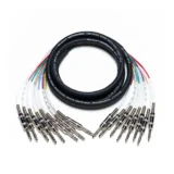 配線ストレスが消えるだけで、音楽環境はここまで変わる｜Cliche 3m 両側ステレオフォン マルチスネークケーブル 8ch TRS-TRS