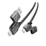 【ケーブル1本でここまで楽に】Dasku 4in1 iPhone充電ケーブル 60W急速｜もう端子で迷わない暮らし