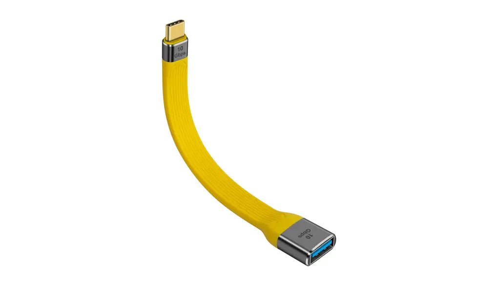 Duttek 短いUSB C USB3.0充電延長ケーブル13CM, 10Gbps USB CオスUSB 3.0メスケーブルへMacBook、コンピュータ、ラップトップ、タブレット、スマートフォン用の60W PD急速充電、4K@60HZビデオおよびデータ同期をサポートします。