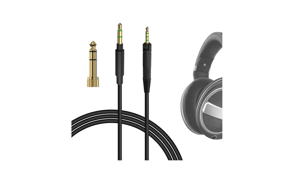 Geekria ケーブル 互換性 オーディオコード ゼンハイザー Sennheiser HD620S, HD599SE, HD599, HD598, HD598SE, HD560S, HD598 SR, HD550, HD505, HD400Pro, HD579, HD569 ヘッドホンケーブル、2.5mm に適合する 3m