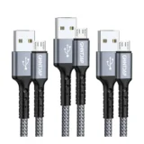 【まだ現役、だから助かる】GHNTJAP マイクロUSBケーブル 1m 3本セット｜探さない・困らない・ちゃんと使える日常ケーブル