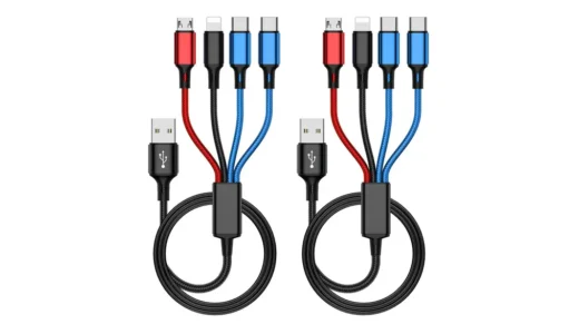 usb 充電ケーブル 4in1 GUUGEI｜もう迷わない。バッグにこれ1本入れておく安心感