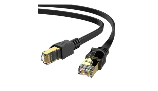 配線のストレスが静かに消える｜LEKVKM LANケーブル20M CAT8 フラットタイプで環境が整った話