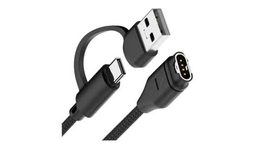 USB端子で悩まない安心感｜LeLepai ガーミン充電ケーブル 2in1編み込みモデルを予備に選んだ理由