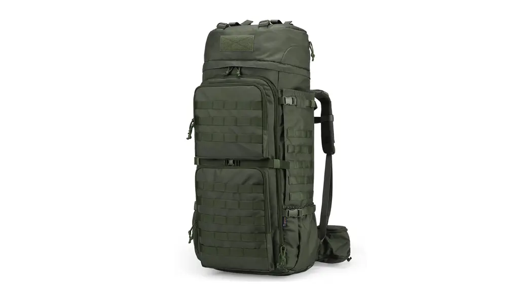[Mardingtop] 75L ミリタリー バックパック 大容量 登山 リュック タクティカル バッグ MOLLE 軍用 リュックサック キャンプ トレッキング 旅行 防災 レインカバー付き
