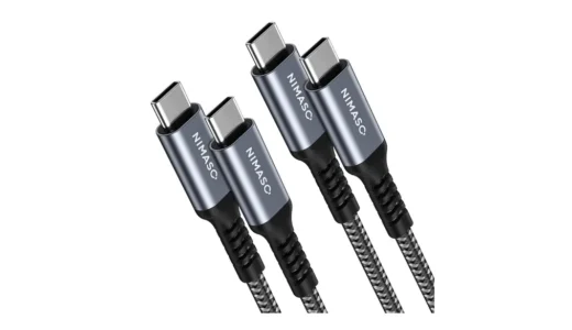 【2m×2本が正解だった】NIMASO 60W USB-C to C ケーブルで、充電の小さなイライラが消えた