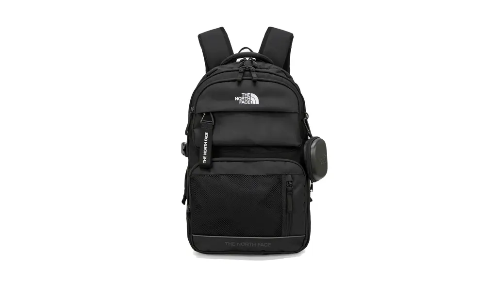 [ザノースフェイス] The NORTH FACE ホワイトラベル 2024 デュアルバックパック 男女兼用 DUAL BACKPACK FOR UNISEX (ブラック(BLK)) [並行輸入品]