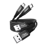 絡まないだけで毎日が変わる｜ohbox USB Type-C ケーブル 60W対応・ナイロン編み2本セットのちょうどいい実力