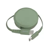 絡まないだけで、ここまで変わる。オウルテック「katamaki」片引き巻取り式USB Type-Cケーブル（OEC-CBKRPCC90-OG）