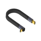 短いのに全部入り。Poyiccot 40Gbps USB-C L字ケーブル13cmが、毎日の充電ストレスを消してくれた