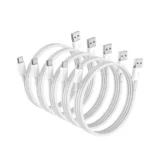 USB Type C ケーブル 1m SLEIJAOOE（5本セット）｜足りないを終わらせる、ちょうどいい安心感