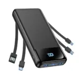 【充電の心配から解放される】Speiow 60000mAh大容量モバイルバッテリー｜ケーブル内蔵で非常時も日常も支える一台