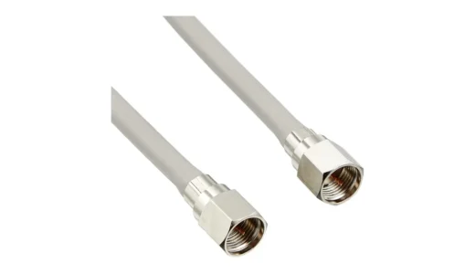 【配線の正解は短さだった】SSA Service テレビアンテナケーブル S4-FP-FP-0.5｜テレビ裏が一気に整う50cm