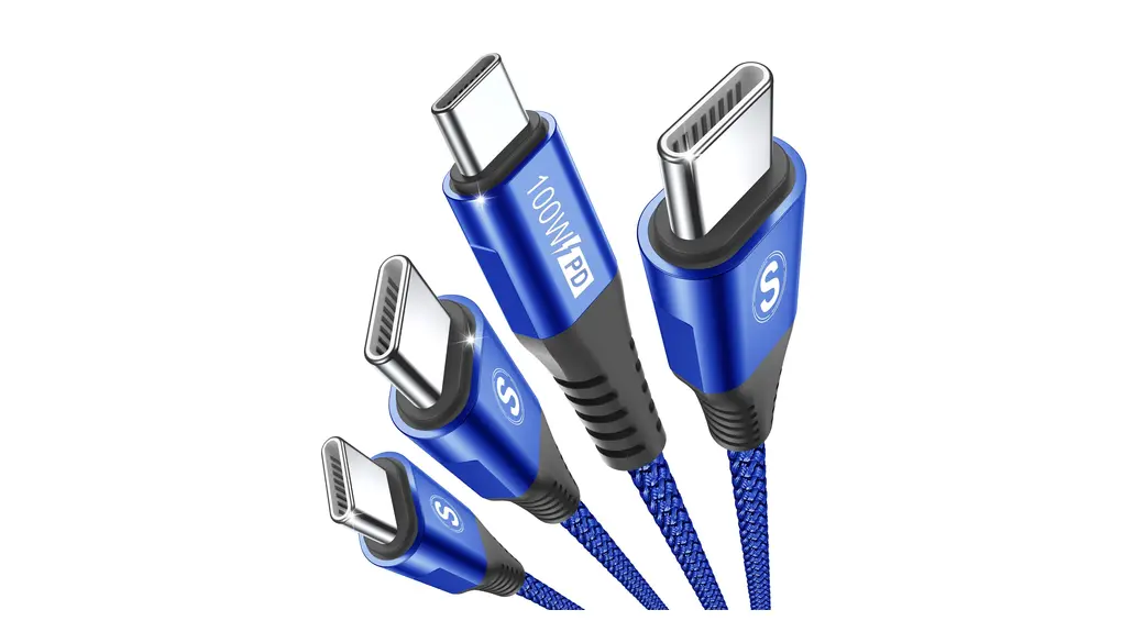 USB Cケーブル100W【3m/2本セット,PD急速充電5A】,Sweguard タイプc ケーブル iPhone 17 16 15充電けーぶる,アイフォン15 16,いphone16 15 pro Max,Macbook/iPad Pro/Air/Mini6,Samsung Galaxy S24/ S23/S22/S21/S20,Sony,Pixel等USB Type C機種対応(青)