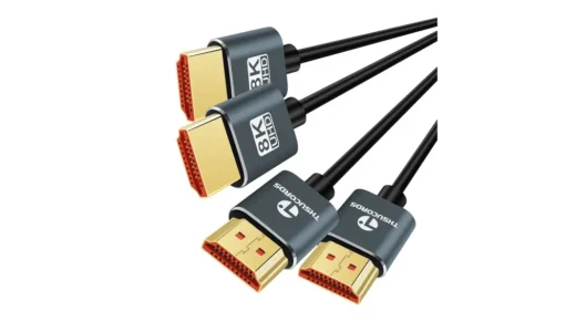 配線のゴワつき、もう戻れない。Thsucords 超薄型8K/4K HDMIケーブル 5m 2本入りが快適すぎた話