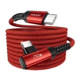 toocki USB C ケーブル L字 240W/5A｜充電中のあのモヤっと、これで終わりました