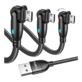 180°回転で充電ストレスが消えた話｜TUNKIA Micro USB L字型ケーブル3本組が手放せなくなった理由