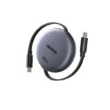 UGREEN 100cm巻き取り式 PD100W USB-Cケーブル｜絡まる日常を、静かに終わらせてくれる一本