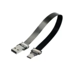 配線の存在感が消える体験！xiwai USB 2.0 Type-A to Type-C フラットFPCケーブルで、デスクも窓枠も一気に整う