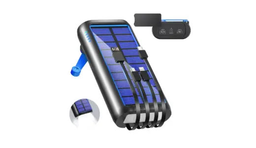 【備えが日常に変わる安心感】zonzon ソーラーモバイルバッテリー 61200mAh｜停電も外出もこれ一台