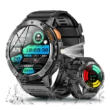 【aumesovi 2025革新モデル】1.43インチAMOLED×軍用規格の本格派スマートウォッチ｜530mAh長持ちバッテリーで毎日が変わる