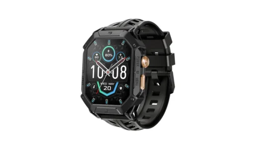 Haylou スマートウォッチ IRON N1 HL-IRN1BK｜MIL規格×25日バッテリーの無骨な相棒、タフに使える一台