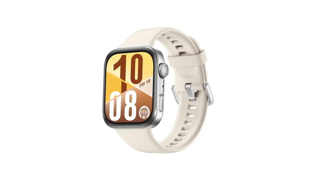 HUAWEI WATCH FIT 4 スマートウォッチ 薄型軽量 1.82インチ大画面 アウトドアに適した気圧計と測位システム 通知 フィットネス ヘルストラッカー 情緒測定 10日間ロングバッテリー iOS/Android ホワイト