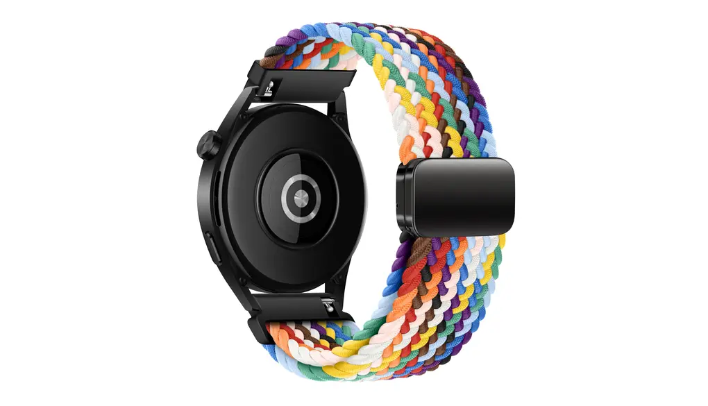 時計バンド22mm、スマートウォッチベルト22mmに対応Huawei Watch GT6/5/4/3 46mm、クイックリリース、ナイロン時計ベルト磁気バックル付きに対応Amazfit Watch Bip 6/5/GTR 4/Garmin Venu4 45mm/Venu3/Forerunner 265/255対応交換用バンド