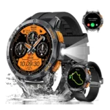 【アウトドアも日常もこれ一本】LIGE DM1 GPSスマートウォッチ｜1.43インチAMOLED＆懐中電灯搭載のタフ系モデル