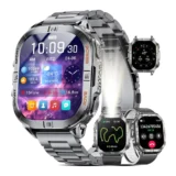 【外でも街でも頼れる一本】LIGE DM6 スマートウォッチ｜GPS内蔵×LED懐中電灯で冒険心をくすぐる