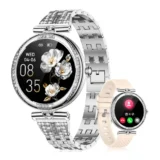 きらめきも機能も妥協しない｜LIGE FV4 レディーススマートウォッチ 1.19インチAMOLED搭載モデル