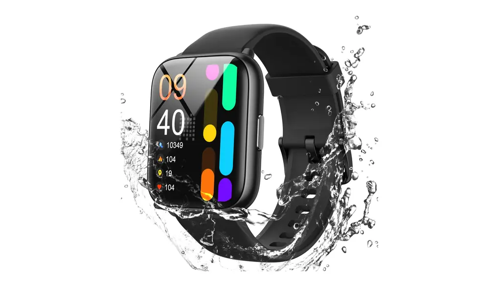 Parsonver 日本正規品 スマートウォッチ 5ATM防水 水泳可能 1.8インチ大画面 iPhone/アンドロイド対応 睡眠モニリング 心拍数 100+種類運動モード 活動量計 腕時計 smart watch 歩数計 消費カロリー計 着信＆メッセージ通知 DIY文字盤 連続駆動10日間 日本語説明書付き 2025新登場