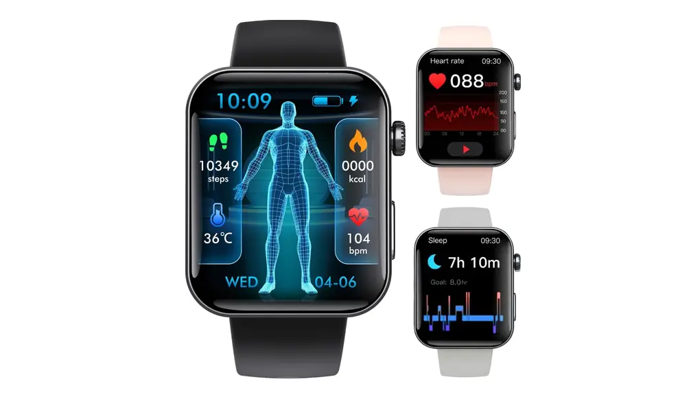 【Amazon限定ブランド／国内正規品】［本ストア限定取扱モデル］ スマートウォッチ 2026年モデル｜通話対応・AI音声アシスタント搭載 2.10インチ Bluetooth5.3 GPS 活動量計 運動モード IP67防水 技適認証済 日本語説明書 iPhone/Android対応 (ブラック)