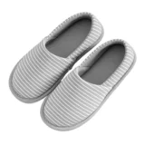 脱げないスリッパって快適。Coco&Mary（ココマリ）R-01かかと付きルームシューズ｜歩きやすくて洗える室内履き