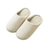 Confis 綿麻ルームシューズ｜静かでさらっと快適。オールシーズン使いたくなるシンプルスリッパ