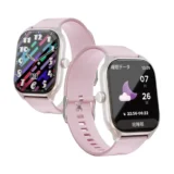 通知も通話も“腕で完結”｜CORO スマートウォッチ Bluetooth5.3 2.1インチ大画面モデル（ピンク）