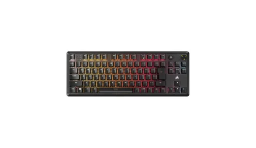 【Amazon.co.jp限定】CORSAIR K70 CORE TKL MLX RED｜静かで滑らかな打鍵感がクセになるテンキーレスゲーミングキーボード