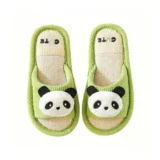Didabotak 子供用スリッパ｜パンダがかわいい綿麻ルームシューズでおうち時間がちょっと楽しくなる