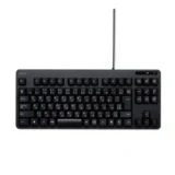 エレコム TK-FCM103XBK 有線コンパクトキーボード｜テンキーレスで机スッキリ、挿すだけで使えるシンプルモデル