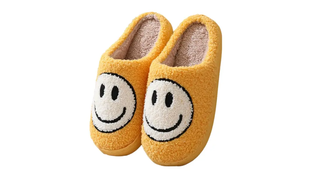 [Enjoy Youth] スマイリー スリッパ 冬 履き ルームシューズ スマイルスリッパ ニコちゃん スリッパ暖かい ふわふわ 歩きやすい 柔らかい 滑り止め 静音 軽量 衛生 洗える 可愛い カップル 室内履き 男女兼用