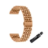 バンド交換だけで手元が締まる｜Hinnwer 22mm ステンレス時計バンドでスマートウォッチを大人仕様に