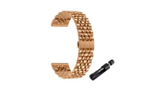 バンド交換だけで手元が締まる｜Hinnwer 22mm ステンレス時計バンドでスマートウォッチを大人仕様に